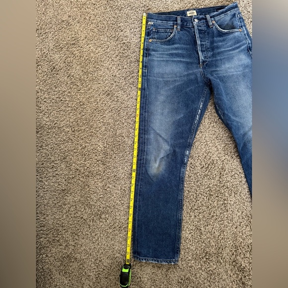 Citizens of Humanity Premium Vintage Charlotte Crop High Rise Straigt Raw Hem 24 - Picture 7 of 12